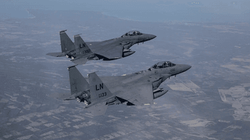 F-15E Strike Eagle über Estland