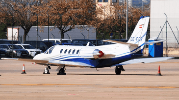 Cessna Citation II Unglücksflugzeug